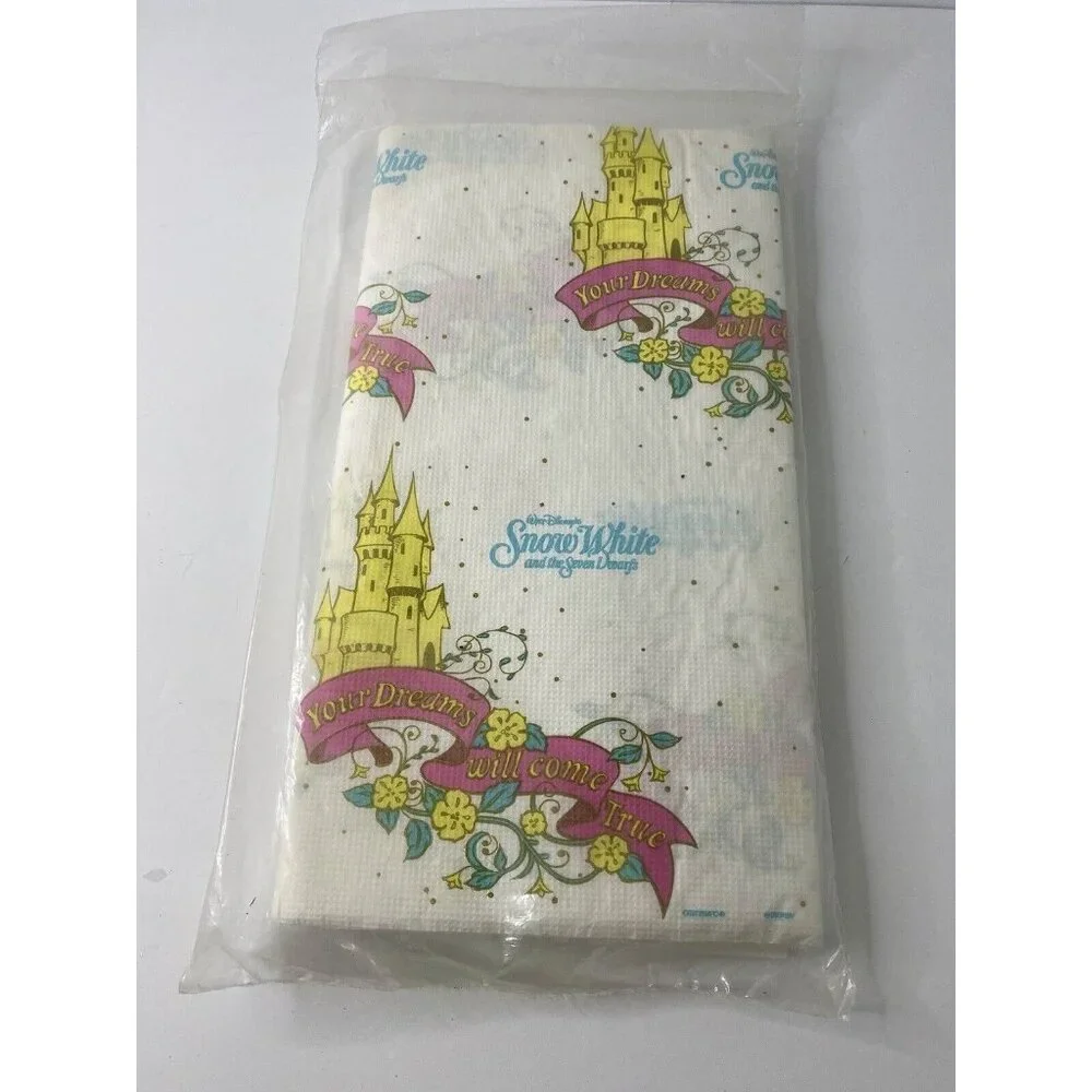 Contempo 1990’s Disney Snow White Party‎ Table Cloth Vintage Decoration
